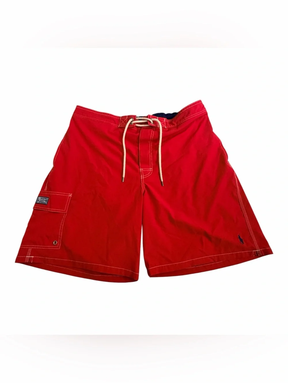 Polo by Ralph Lauren 8.5-Inch Kailua Classic Fit Swim Trunk Red Men’s XXL